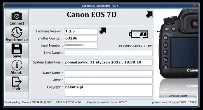 Jak łatwo sprawdzić przebieg aparatu i uniknąć kupna zużytego sprzętu