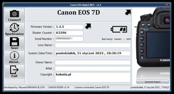 Jak łatwo sprawdzić przebieg aparatu i uniknąć kupna zużytego sprzętu