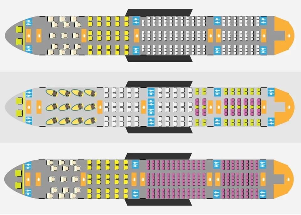 Ile miejsc jest w samolocie na twoim locie? Sprawdź, jak to wpływa na podróż